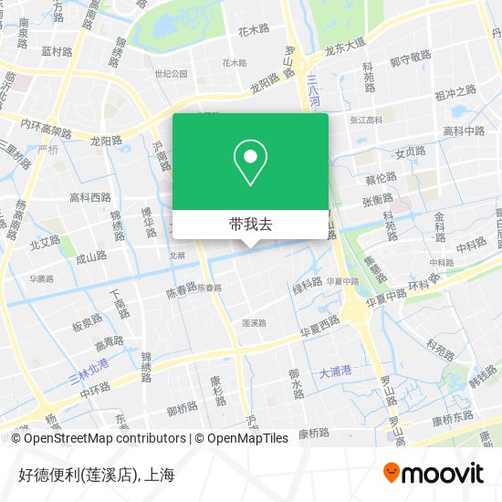 好德便利(莲溪店)地图
