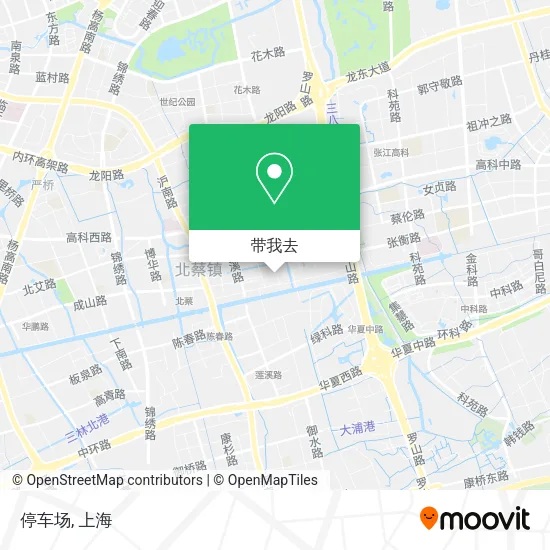 停车场地图