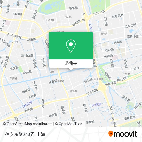 莲安东路243弄地图