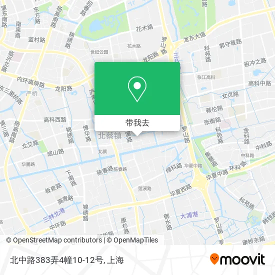 北中路383弄4幢10-12号地图