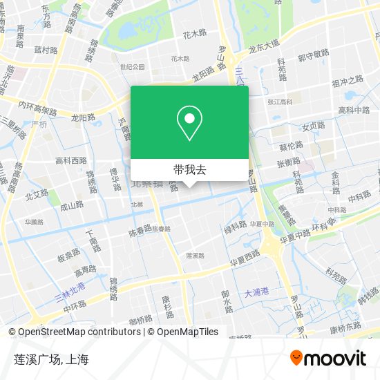 莲溪广场地图