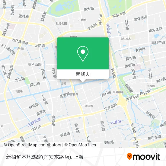 新招鲜本地鸡窝(莲安东路店)地图
