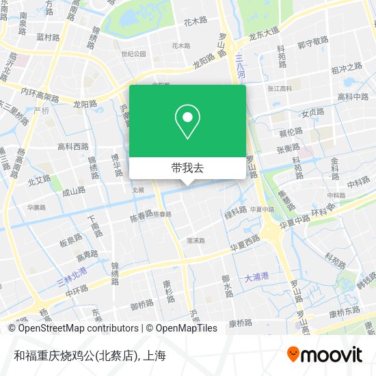 和福重庆烧鸡公(北蔡店)地图