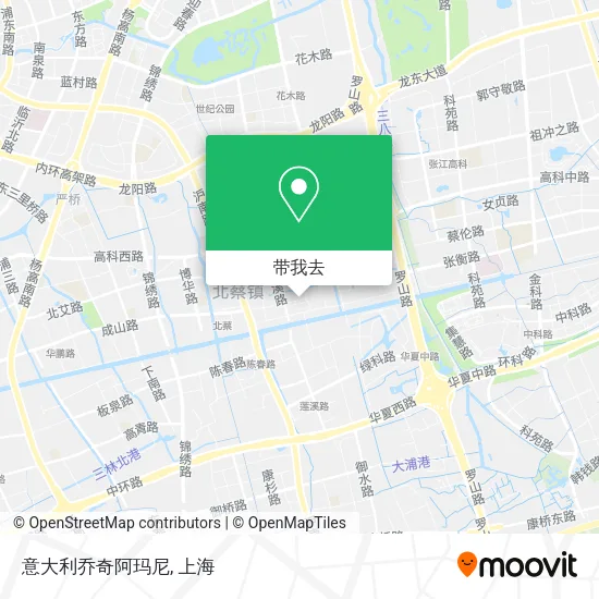 意大利乔奇阿玛尼地图