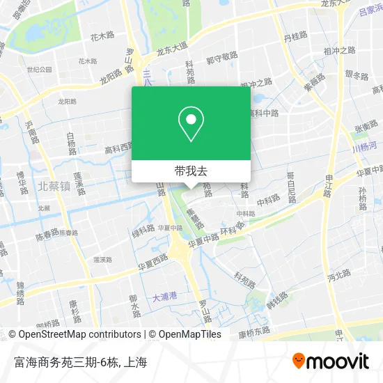 富海商务苑三期-6栋地图