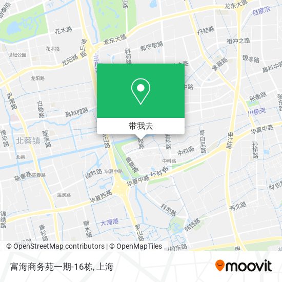 富海商务苑一期-16栋地图