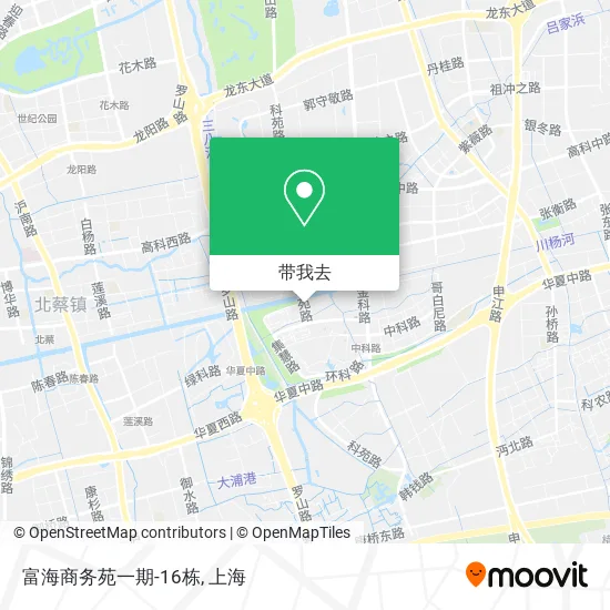 富海商务苑一期-16栋地图