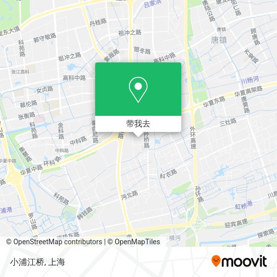 小浦江桥地图