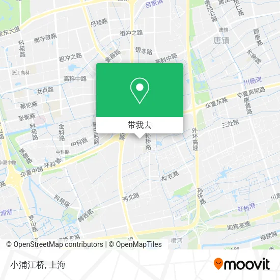 小浦江桥地图