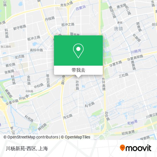川杨新苑-西区地图