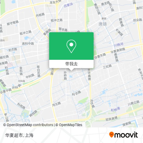 华夏超市地图