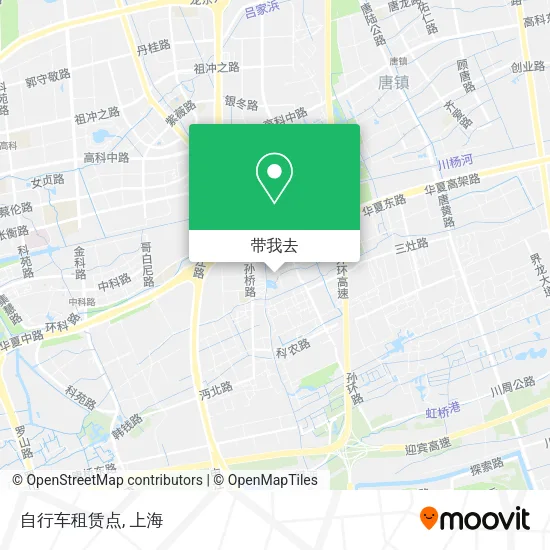 自行车租赁点地图