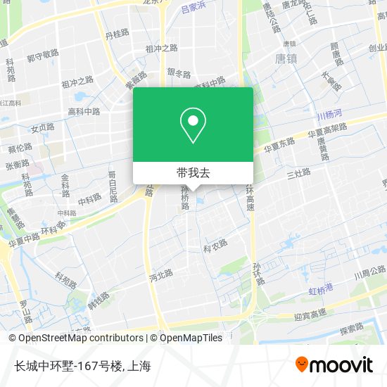 长城中环墅-167号楼地图