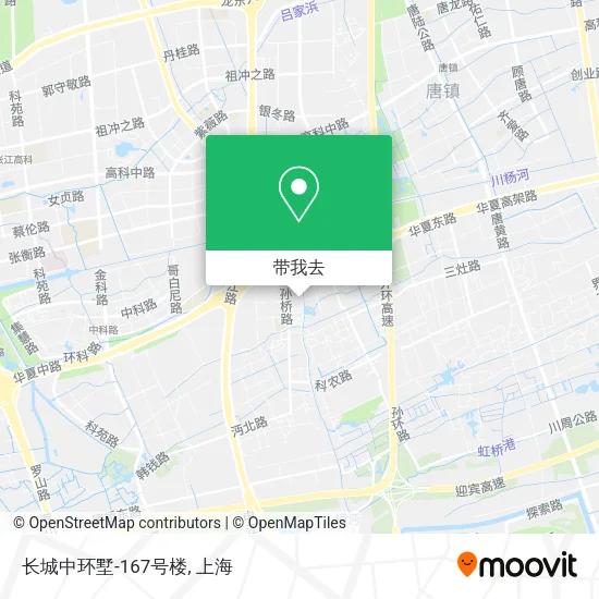 长城中环墅-167号楼地图