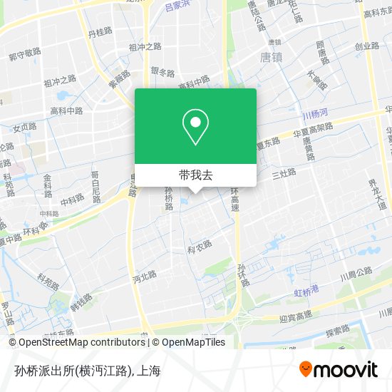 孙桥派出所(横沔江路)地图