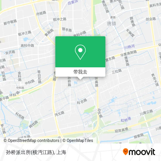 孙桥派出所(横沔江路)地图