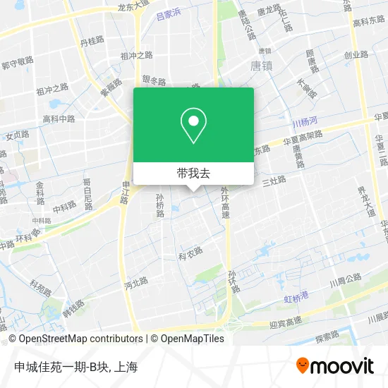 申城佳苑一期-B块地图