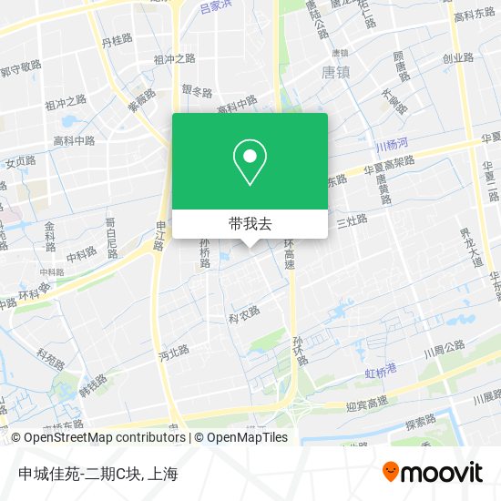 申城佳苑-二期C块地图