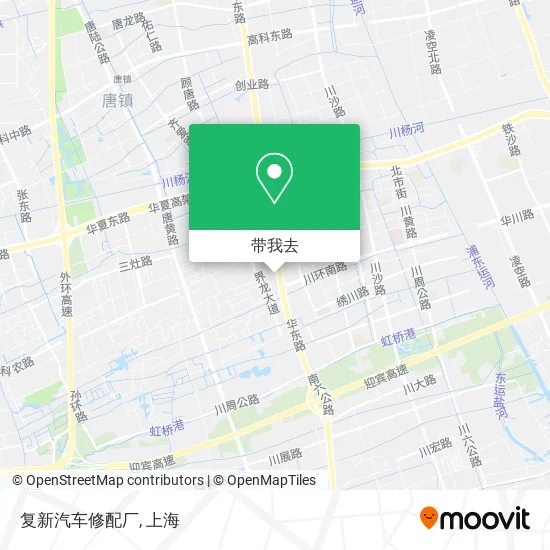 复新汽车修配厂地图