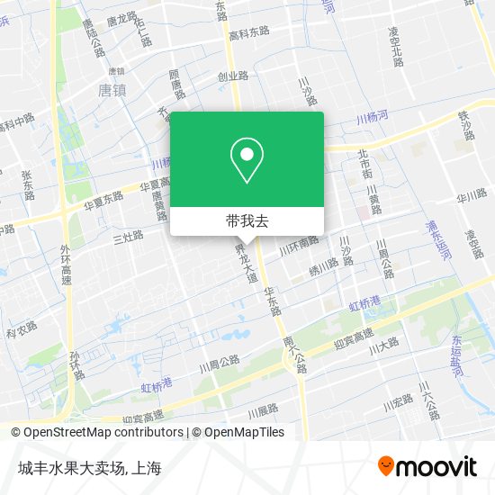 城丰水果大卖场地图