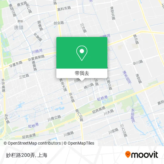 妙栏路200弄地图