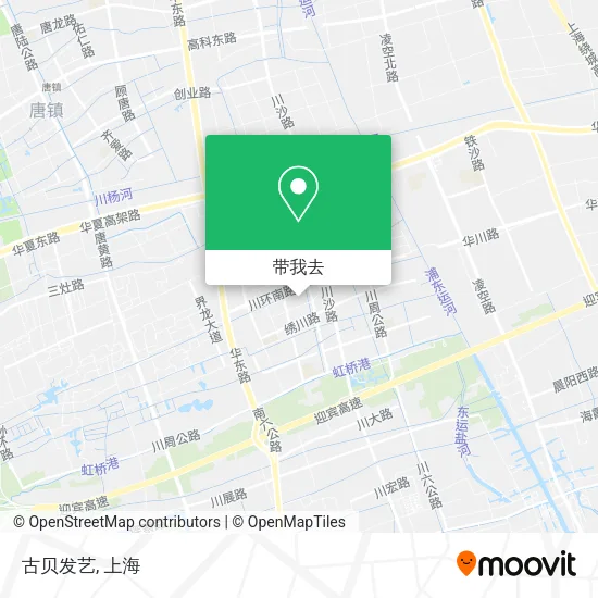 古贝发艺地图