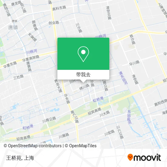 王桥苑地图