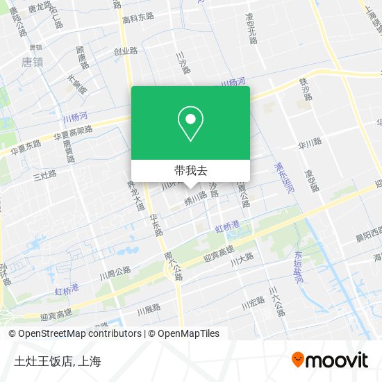 土灶王饭店地图