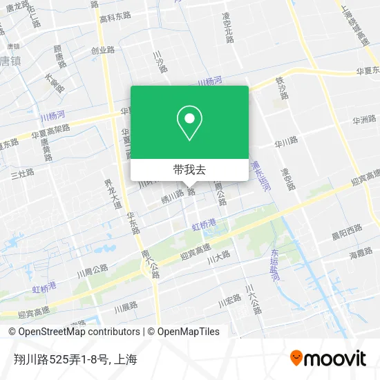 翔川路525弄1-8号地图