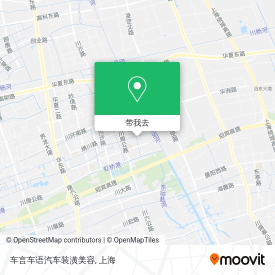车言车语汽车装潢美容地图