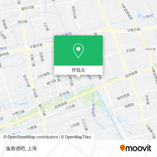 逸廊酒吧地图