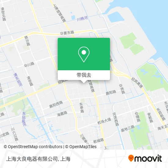 上海大良电器有限公司地图