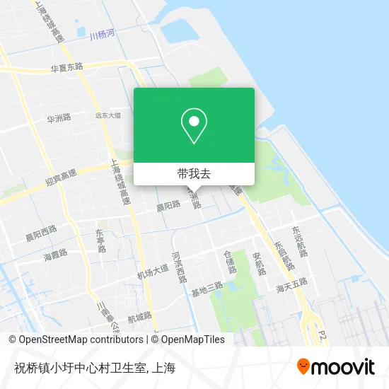 祝桥镇小圩中心村卫生室地图