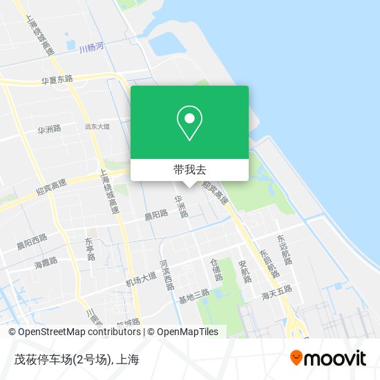 茂莜停车场(2号场)地图