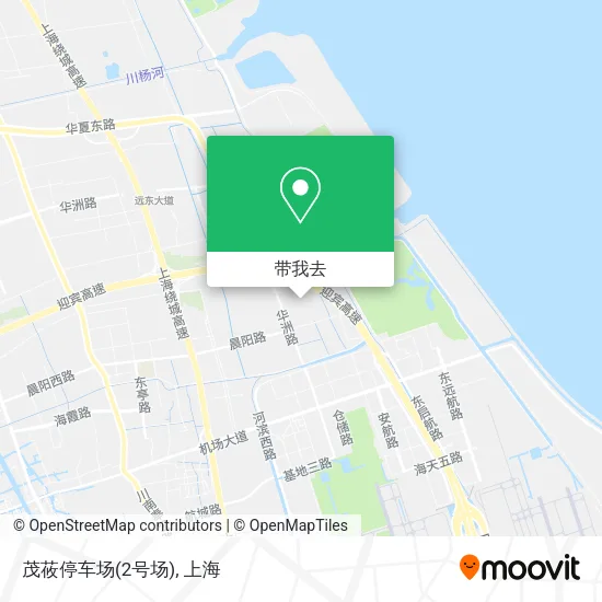 茂莜停车场(2号场)地图