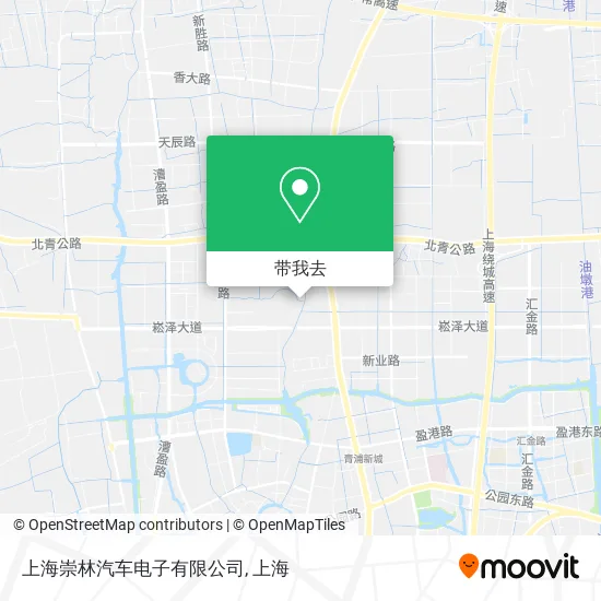 上海崇林汽车电子有限公司地图