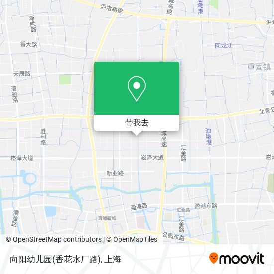 向阳幼儿园(香花水厂路)地图
