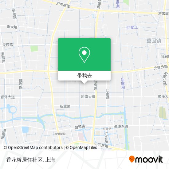香花桥居住社区地图