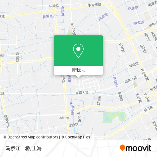 马桥江二桥地图