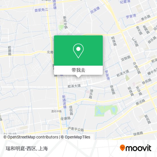 瑞和明庭-西区地图