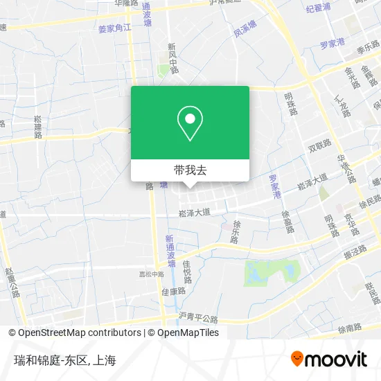 瑞和锦庭-东区地图