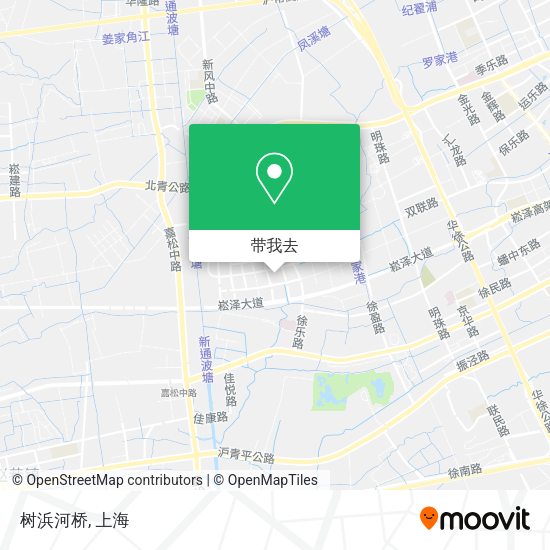 树浜河桥地图