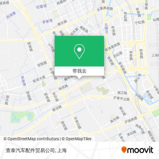 查泰汽车配件贸易公司地图