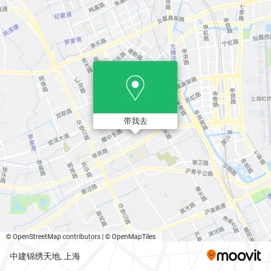 中建锦绣天地地图