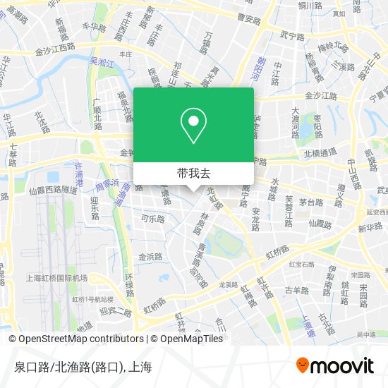 泉口路/北渔路(路口)地图