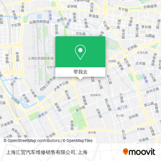 上海汇贸汽车维修销售有限公司地图