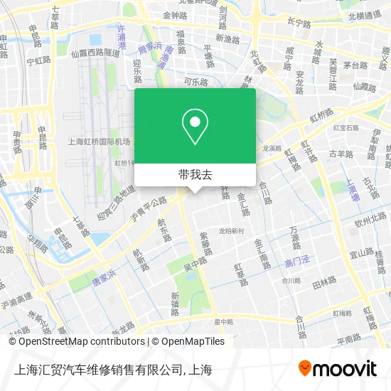 上海汇贸汽车维修销售有限公司地图