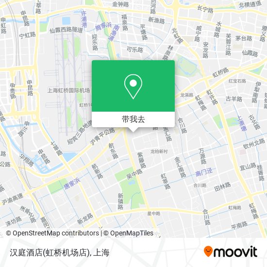 汉庭酒店(虹桥机场店)地图