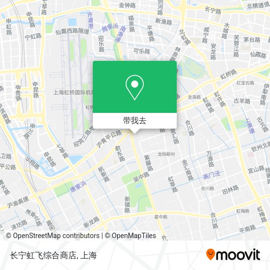 长宁虹飞综合商店地图