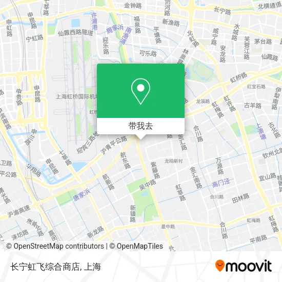 长宁虹飞综合商店地图